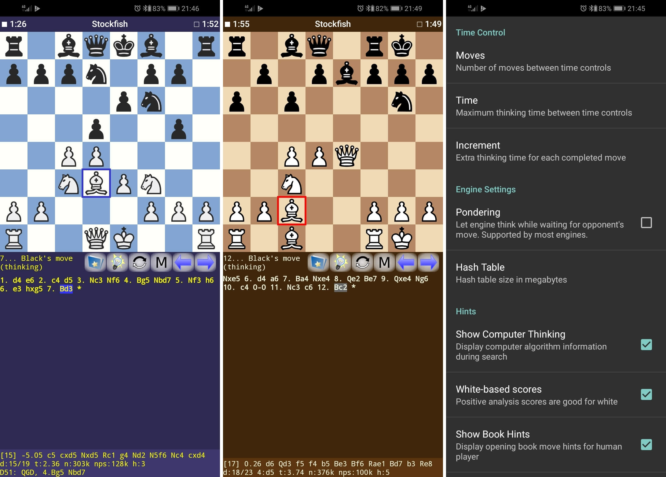 Best Free Android Apps: DroidFish - Stockfish chess engine - LinuxLinks